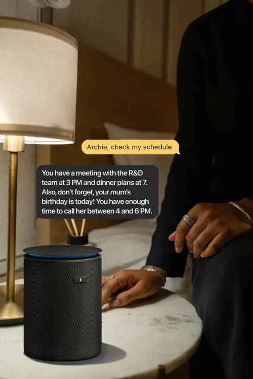 MajorDom smart speaker with Archie voice assistant